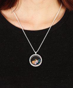Alternative view of I Love Yoga Locket Charm