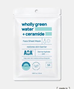 AOA Skin Wholly Green Water + Ceramide Sheet Mask