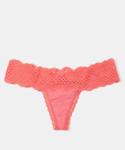 Coral Lady Thong