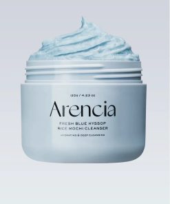 Arencia Fresh Blue Hyssop Rice Mochi Cleanser 120g