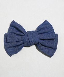 Alternative view of The Denim Bow Clip
