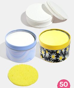 AOA Compressed Facial Sponges – 50 pack