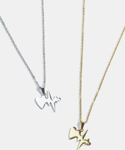 Heartbeat Pendent Necklace