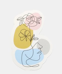 Official Key Items Sticker - Floral Face