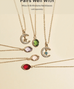 Alternative view of Miss A Necklace Clasp - Silver
