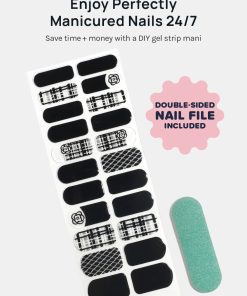 Alternative view of AOA Paw Paw Gel Polish Strips: French Maid