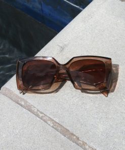 Oversized Trendy Sheer Sunglasses