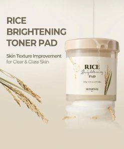 Alternative view of SKINFOOD Rice Brightening Pad (60 Pads)