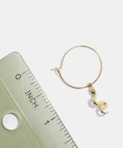 Alternative view of 3 Pair Snake Hoop Earrings