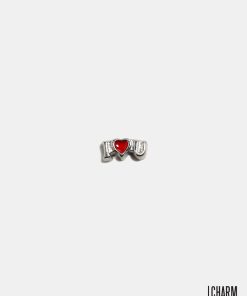 I Heart U Locket Charm