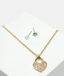 Lock and Key Necklace