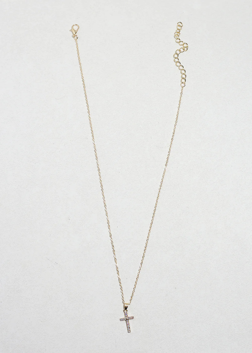 Radiant Faith Cross Necklace - Image 3