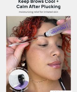 Alternative view of AOA Nourish Hydrating Under Eye Serum + Calming Roll-On Brow Solution