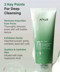 Alternative view of Anua Heartleaf Quercetinol Pore Deep Cleansing Foam 150ml