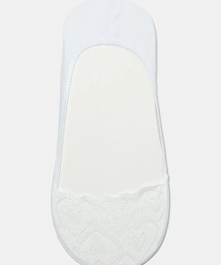 Alternative view of Heart Lace No-Show Socks