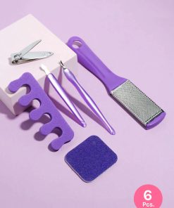 AOA Studio Pedicure Tool Set with Metal Foot File