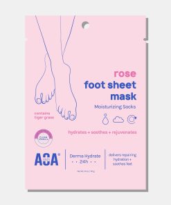 AOA Skin Rose Foot Sheet Mask