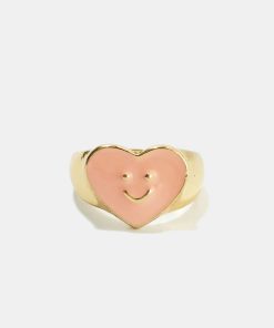 Alternative view of Smiley Colored Enamel Ring