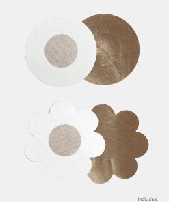 Miss A Smooth Nipple Covers - Dark Brown