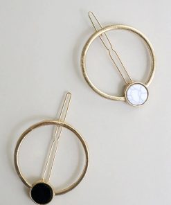 Modern Circle Hair Clip