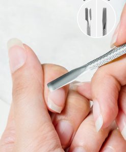 AOA Dual-Ended Cuticle Pusher + Nail Cleaner