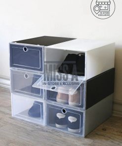 Official Key Items Stackable Shoe Storage Boxes