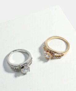 Multi Rhinestone Ring