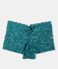 Green Lace Boyshorts