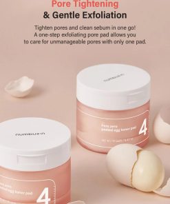 Alternative view of numbuzin No. 4 Pore Zero Peeled Egg Toner Pad (70 Pads)