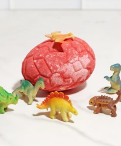 AOA Dino Egg Bath Bomb - Strawberry