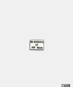 In Memory Of My Mom Locket Charm