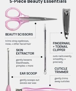 Alternative view of AOA 5 Piece Beauty Details Set with Ear Scoop