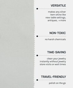 Alternative view of Official Key Items Silver Jewelry Cleaning Cloth