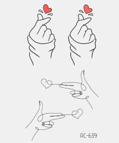 Tattoo - Finger Heart