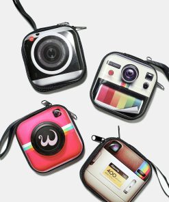 Vintage Camera Design Coin Pouch